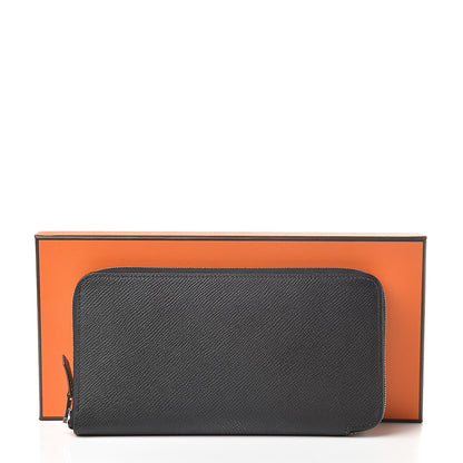 Hermes Epsom Silk'In Wallet Black 8 of 8