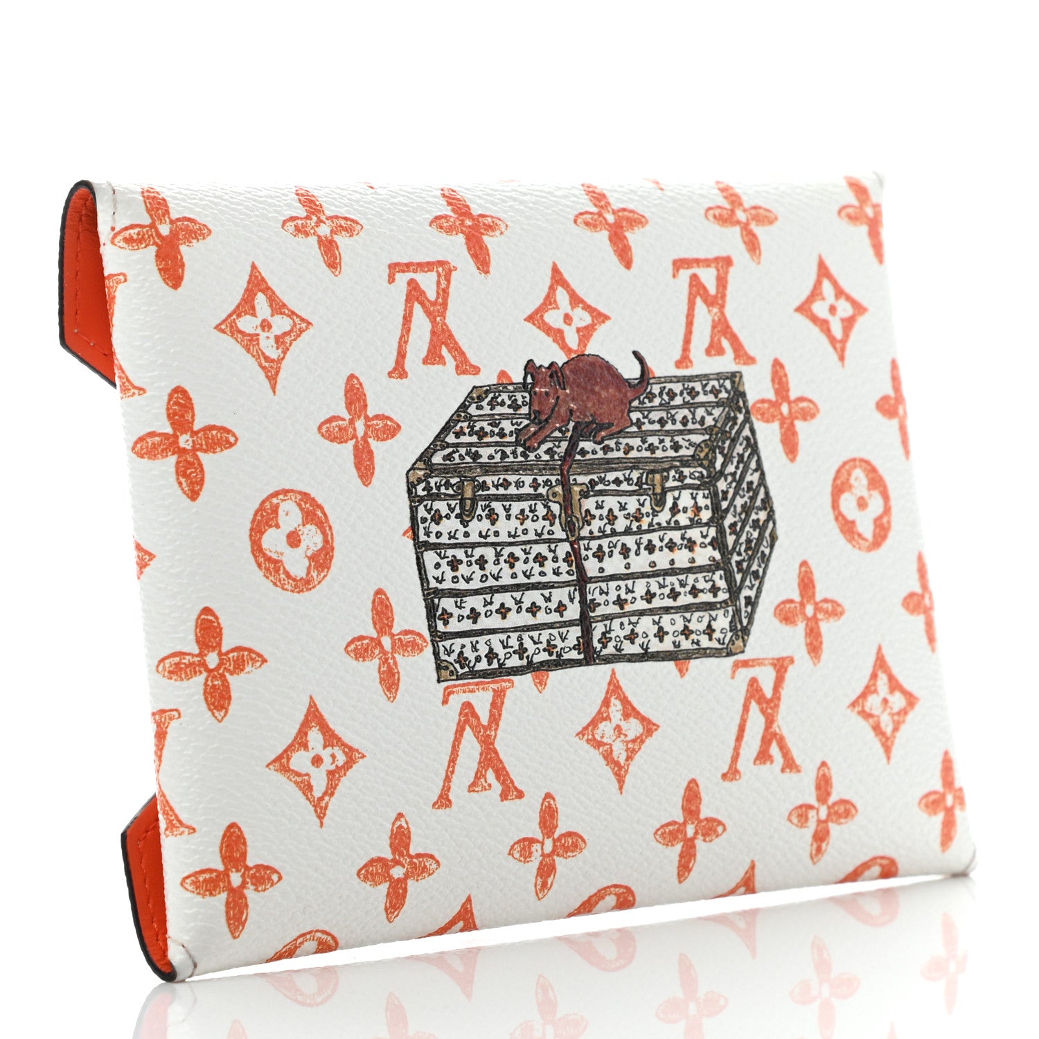 Louis Vuitton Catogram Medium Kirigami Pochette White 3 of 7