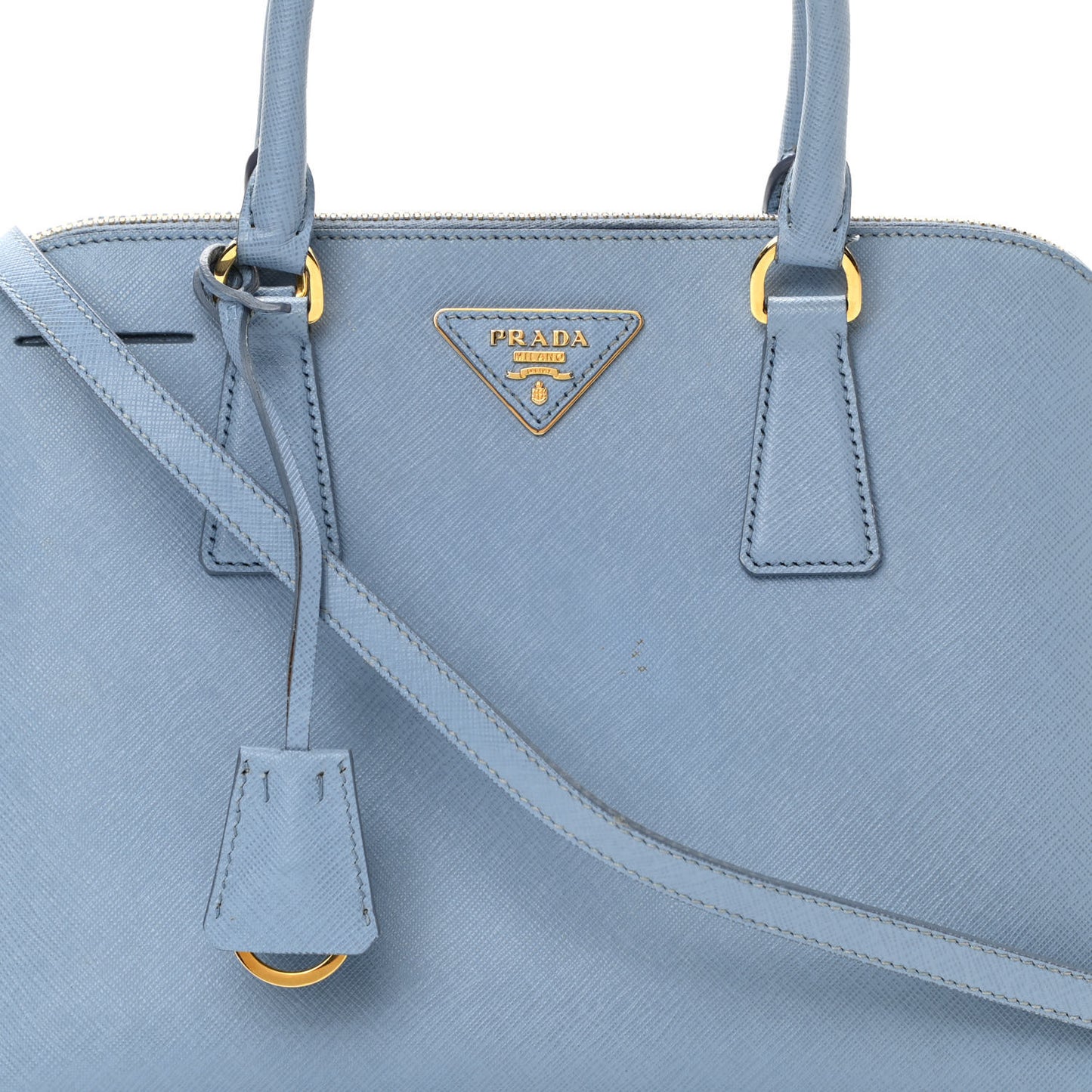 Saffiano Lux Medium Promenade Tote Astrale