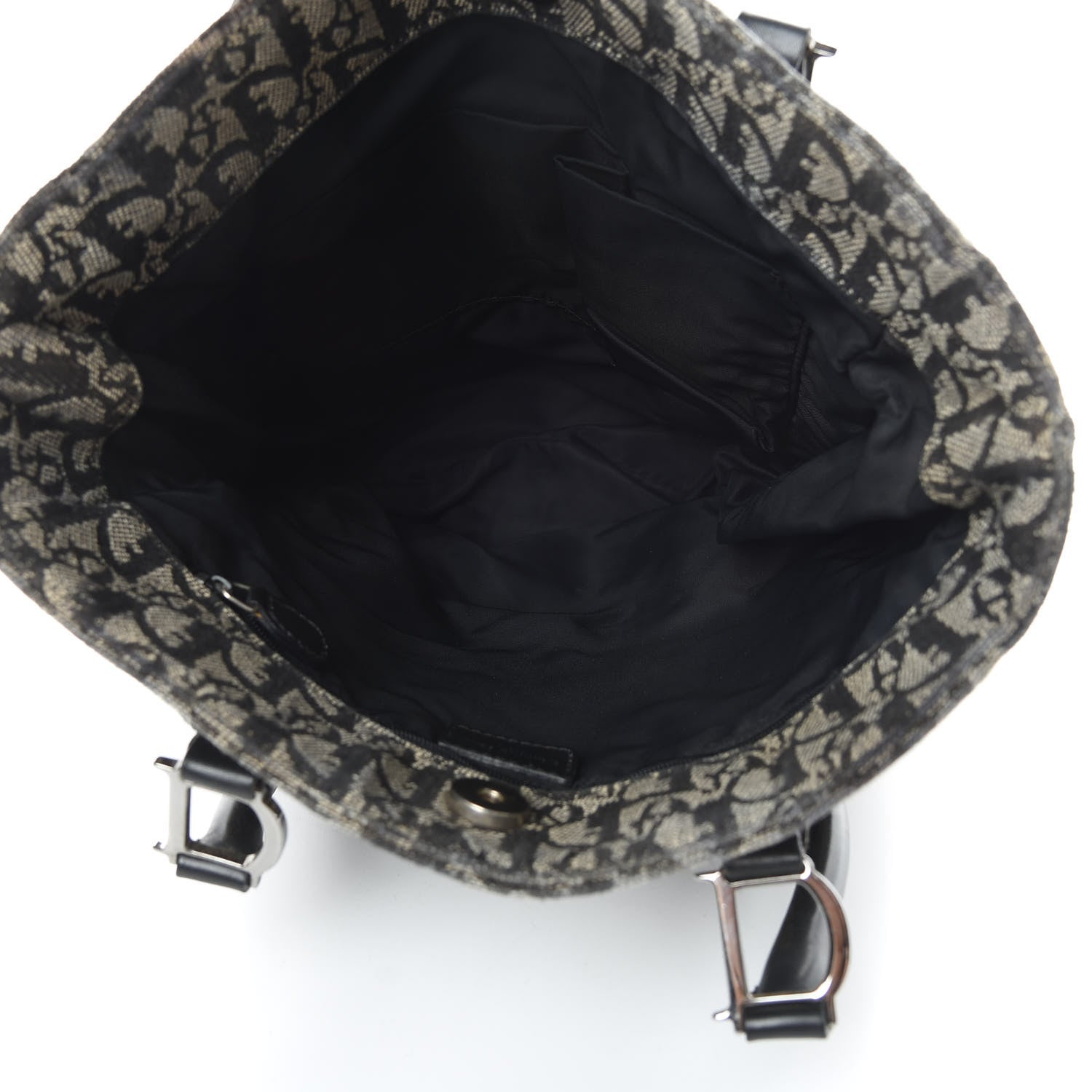 Christian Dior Monogram Tote Black 5 of 15