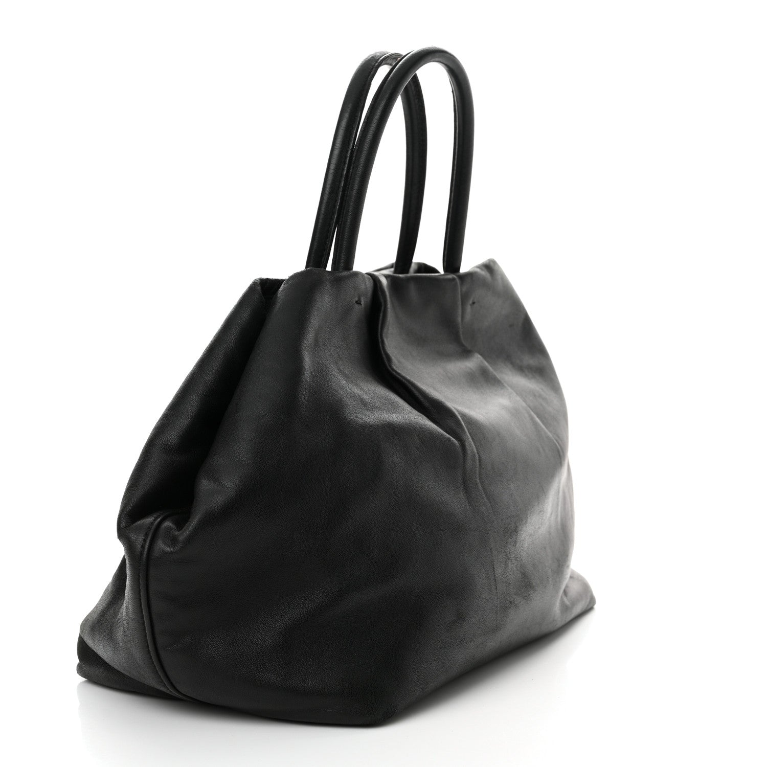 Prada Nappa Fiocco Bow Tote Black 3 of 15