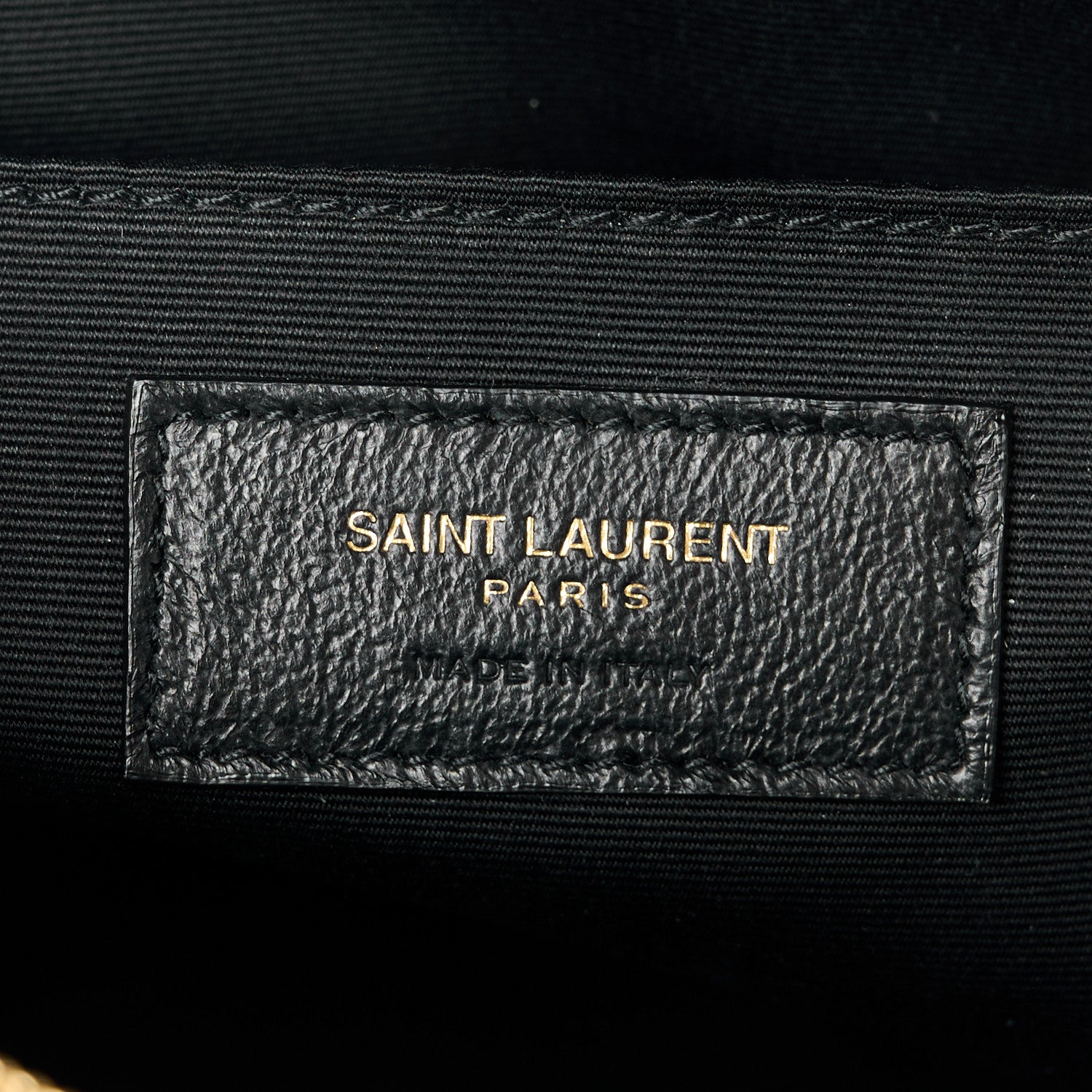 Saint Laurent Calfskin Matelasse Monogram Lou Camera Bag Dark Beige 6 of 10