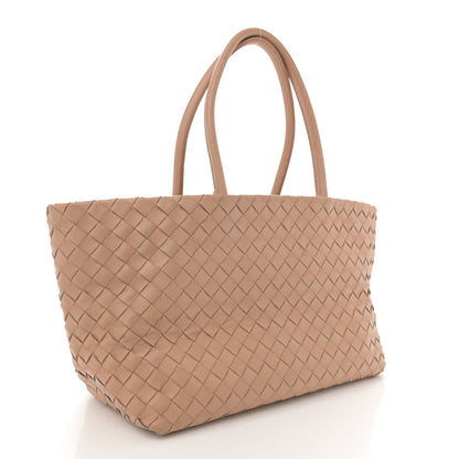 Bottega Veneta Nappa Intrecciato Tote Bag Almond 4 of 13