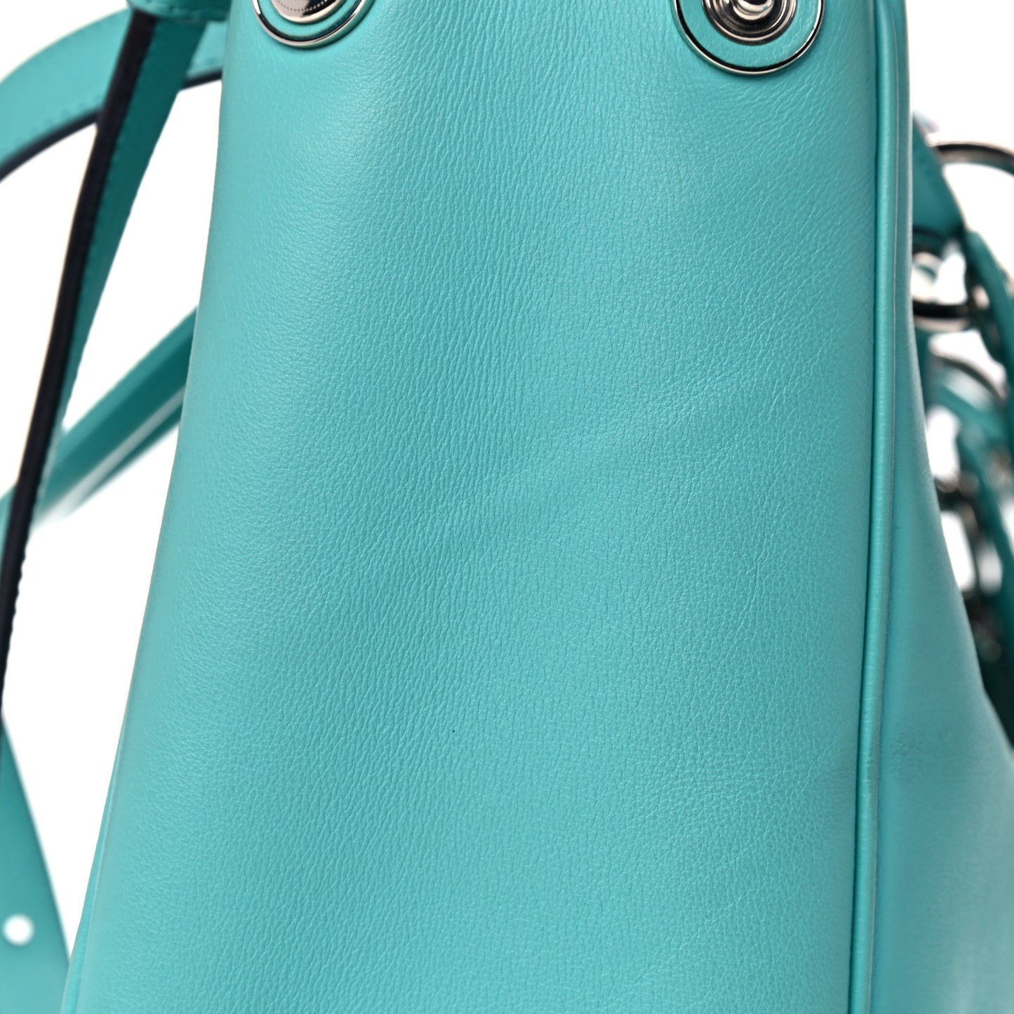Smooth Calfskin Medium Diorissimo Tote Blue