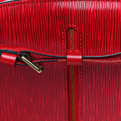 Louis Vuitton Epi Mabillon Backpack Castillan Red 18 of 19