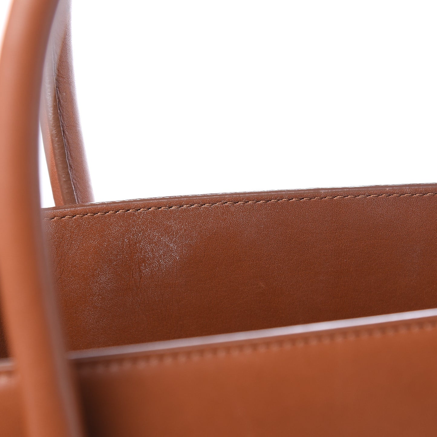 Calfskin Large Sac De Jour Carryall Cognac