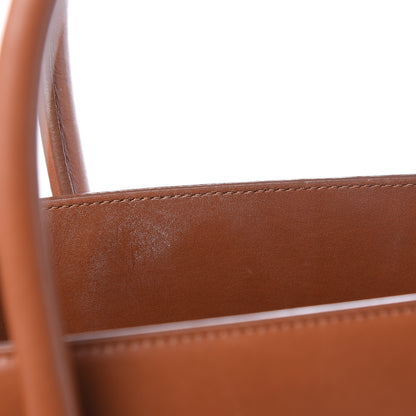 Saint Laurent Calfskin Large Sac De Jour Carryall Cognac 30 of 32