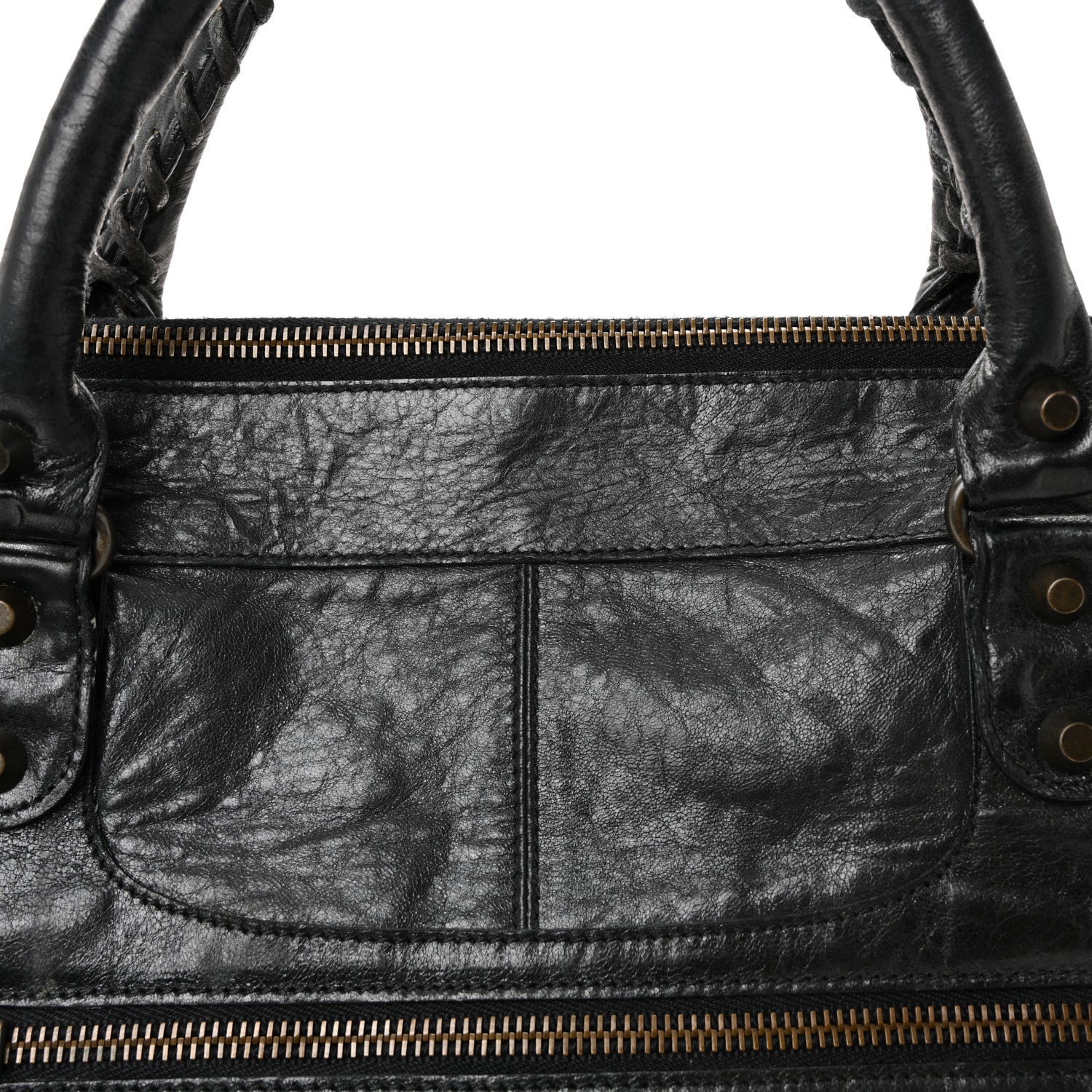 Balenciaga Agneau Classic Hardware Work Anthracite 15 of 19