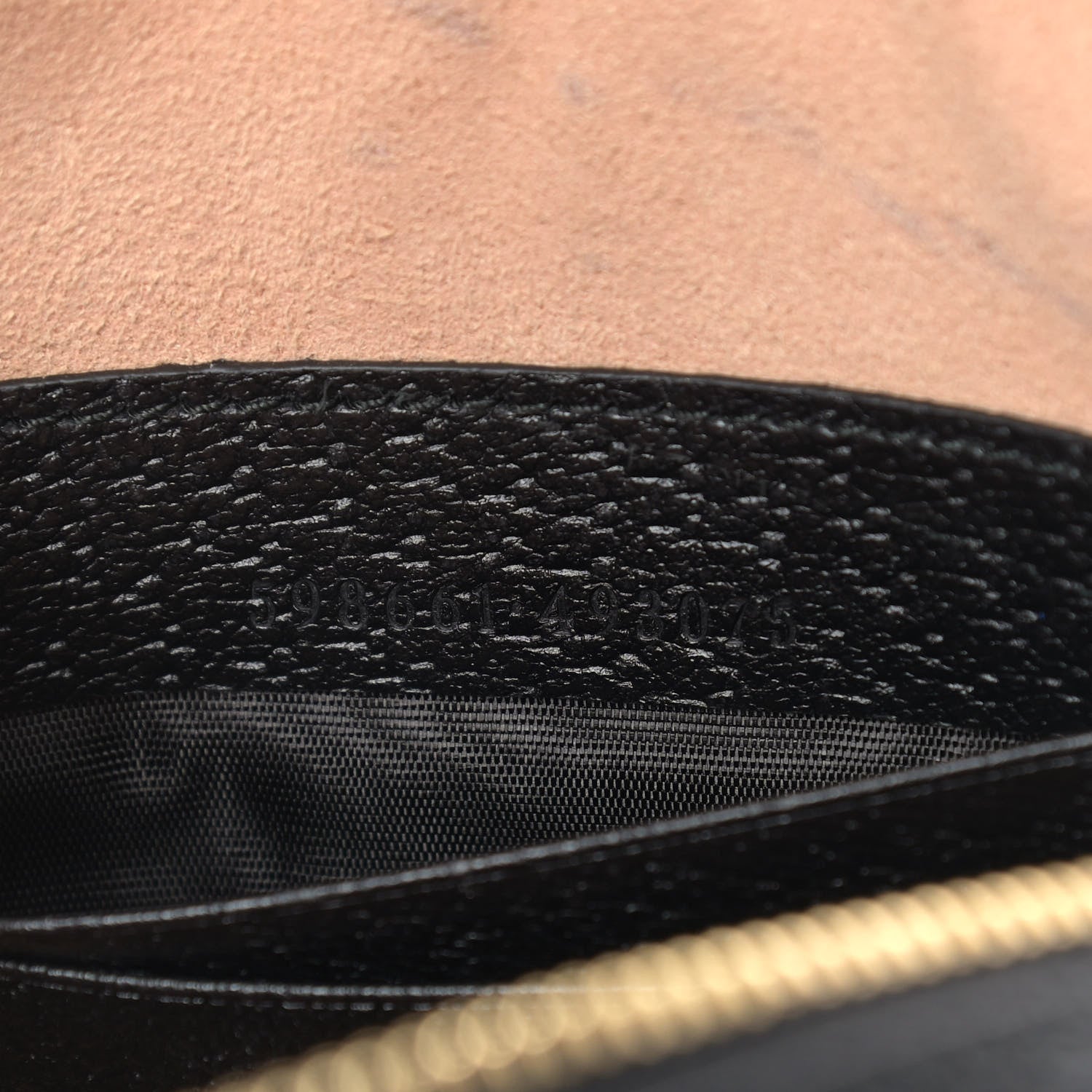 Gucci Grained Calfskin Web Mini Ophidia Round Backpack Black 6 of 10