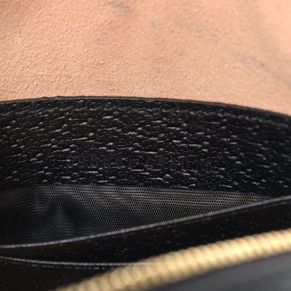 Gucci Grained Calfskin Web Mini Ophidia Round Backpack Black 6 of 10