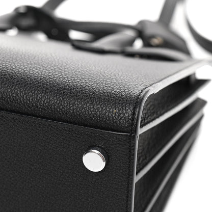 Saint Laurent Grained Calfskin Nano Sac De Jour Black 12 of 13