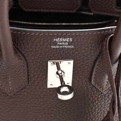 Hermes Togo Birkin 25 Chocolate 5 of 10