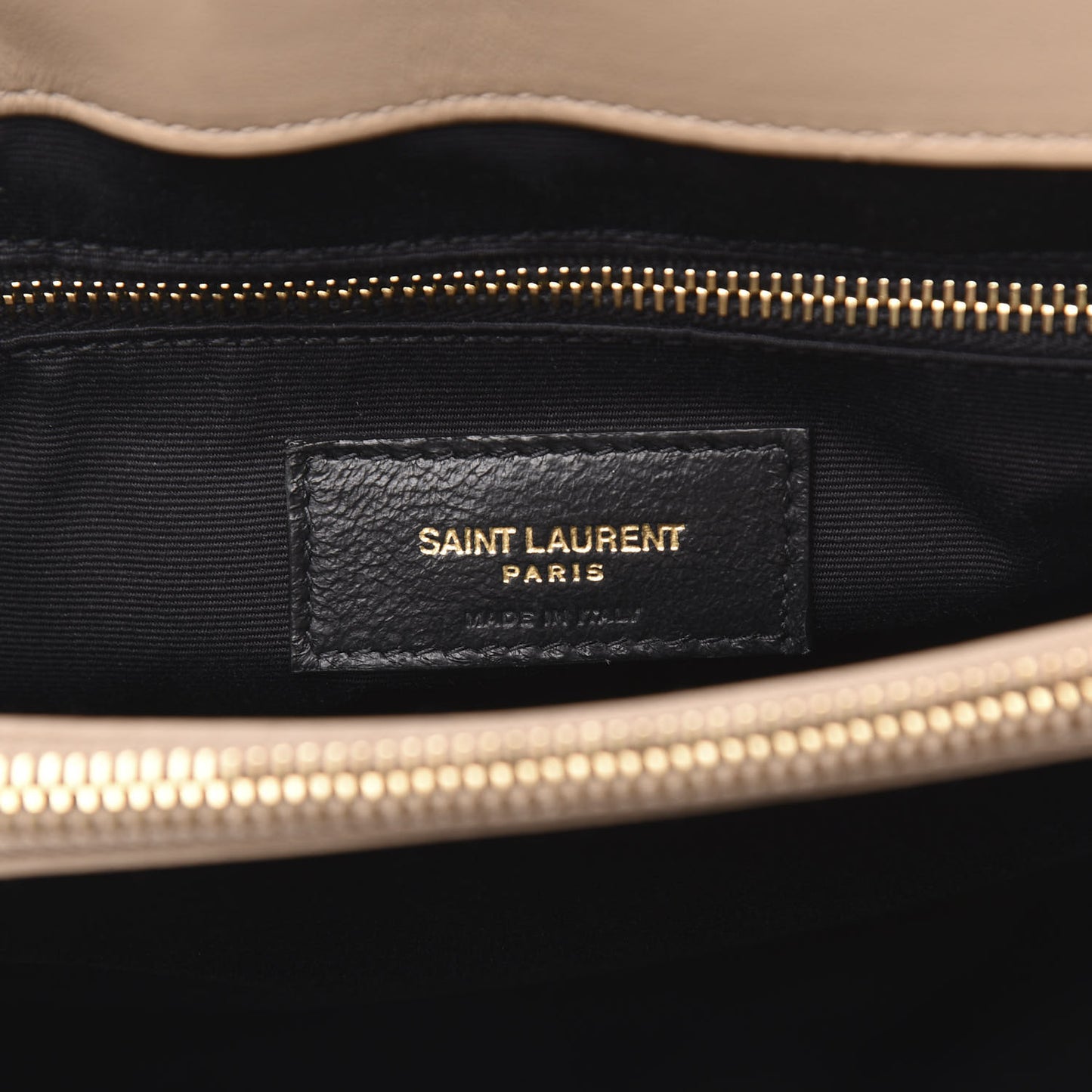 Calfskin Y Quilted Monogram Medium Loulou Chain Satchel Nude Powder