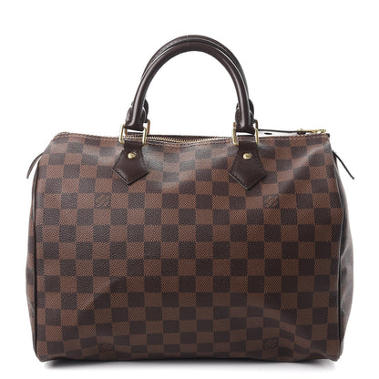 Louis Vuitton Damier Ebene Speedy 30 1 of 7