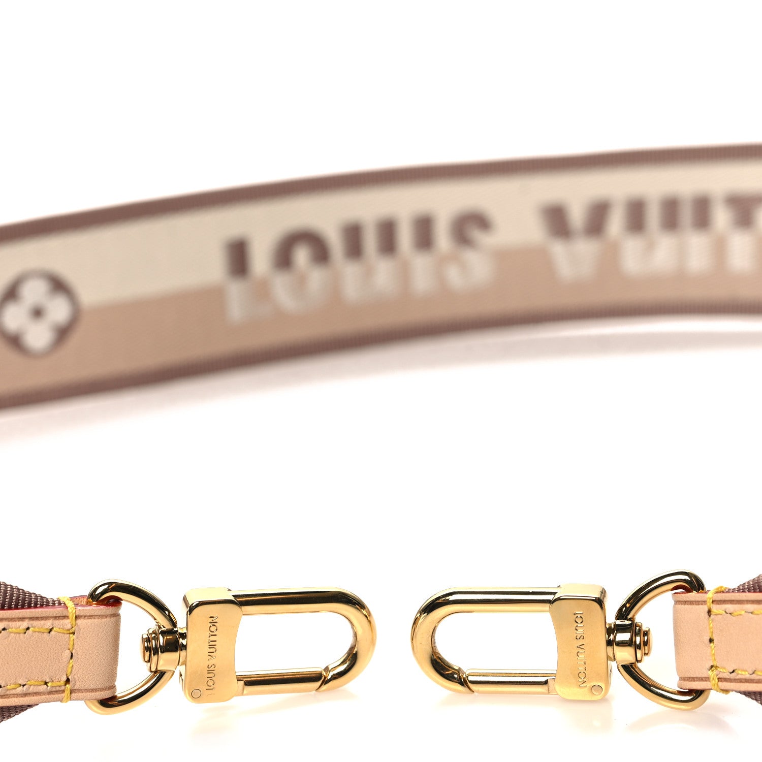 Louis Vuitton Jacquard Speedy Bandouliere 20 Shoulder Strap Beige 3 of 3