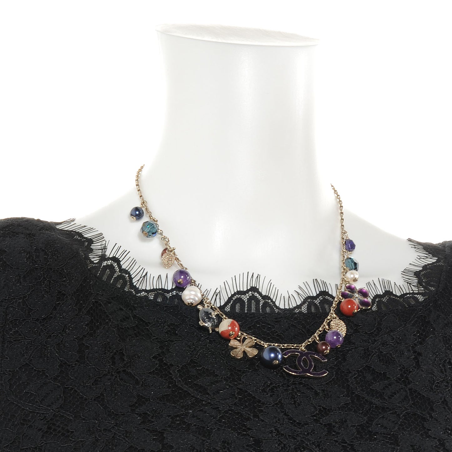CC Charm Necklace