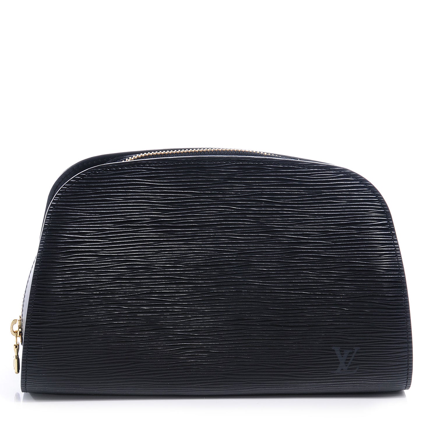 Epi Dauphine MM Cosmetic Pouch Black