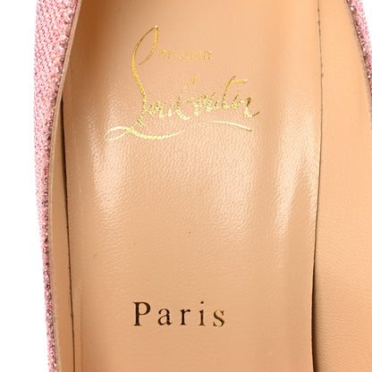 Christian Louboutin Glitter Tisse So Kate 120 Pumps 40 Poudre 7 of 9