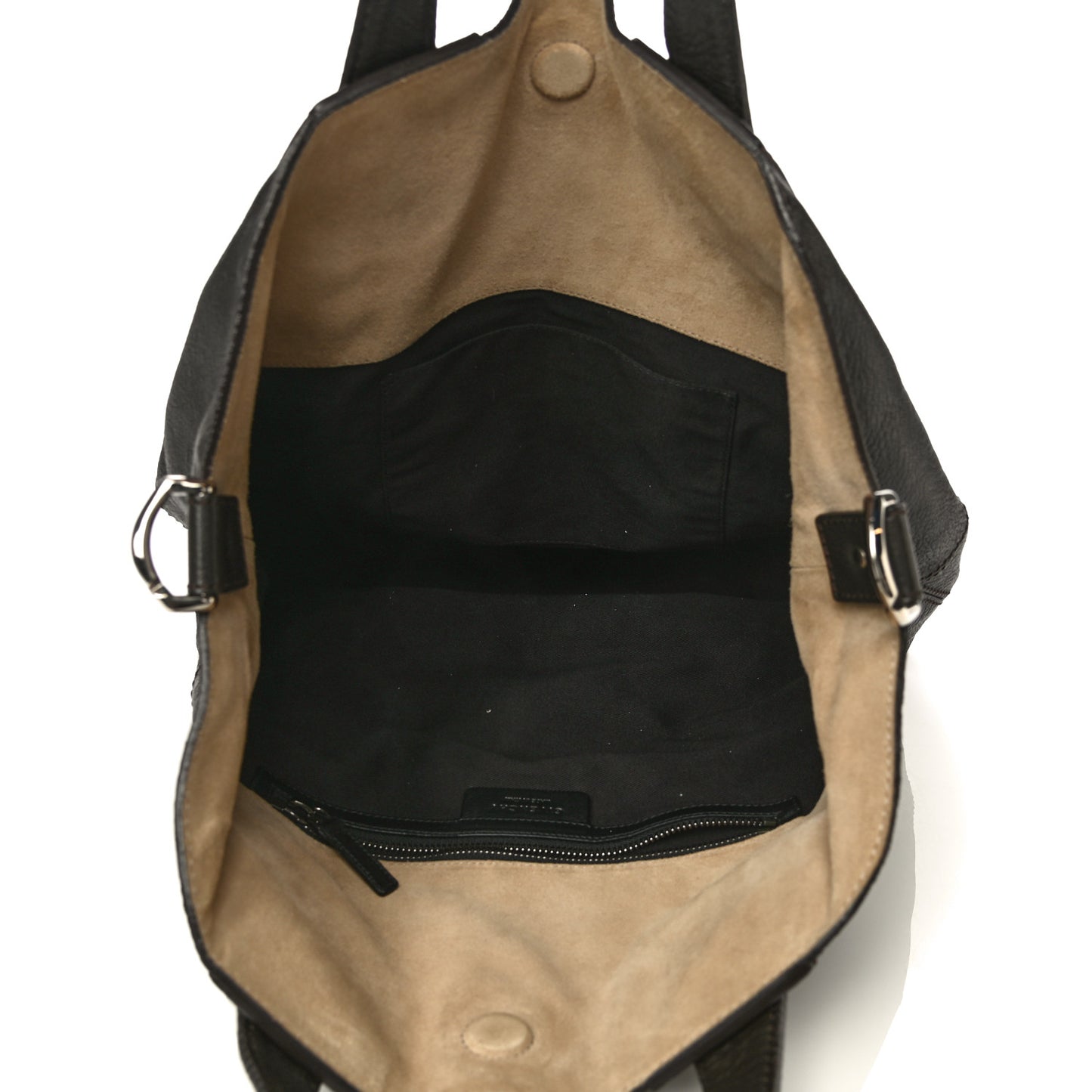 Sugar Goatskin Nightingale North South Tote Brown