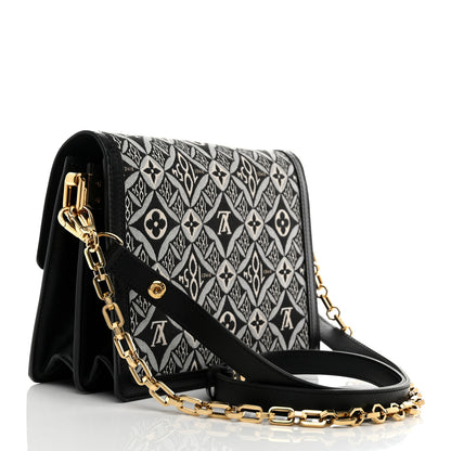 Louis Vuitton Jacquard Since 1854 Dauphine MM Grey 3 of 10