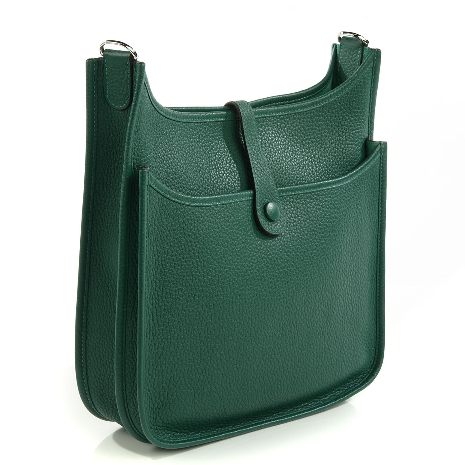 Hermes Taurillon Clemence Evelyne III PM Malachite 3 of 16