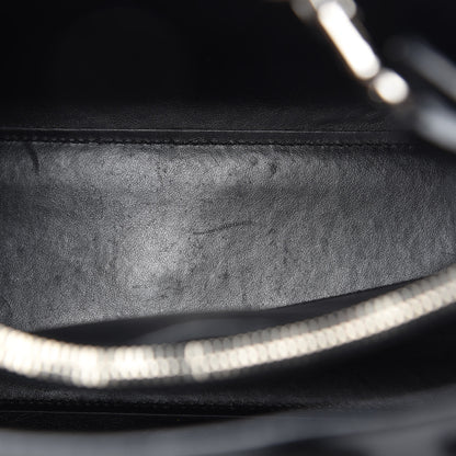 Saint Laurent Grained Calfskin Baby Sac De Jour Black 12 of 16
