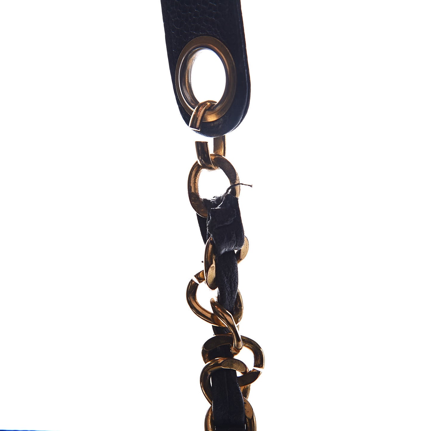 Caviar CC Shoulder Bag Black
