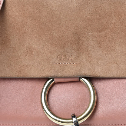 Chloe Suede Calfskin Small Faye Shoulder Bag Blushy Pink 6 of 17