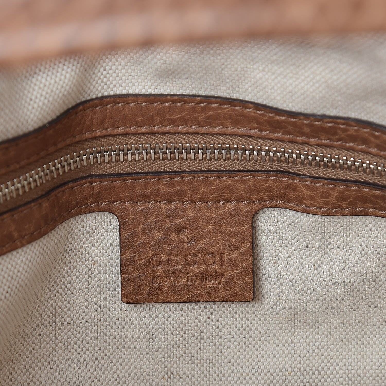 Gucci Pebbled Calfskin Small Miss GG Hobo Old Naturale 6 of 9