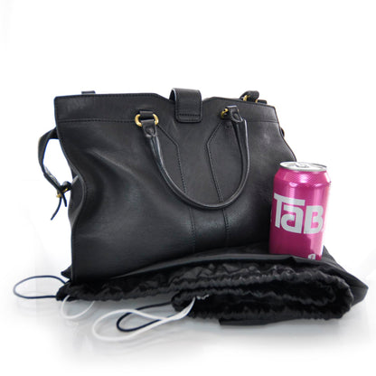Saint Laurent Leather Mini Cabas Chyc Black 3 of 7