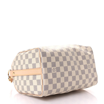 Louis Vuitton Damier Azur Speedy Bandouliere 25 4 of 10