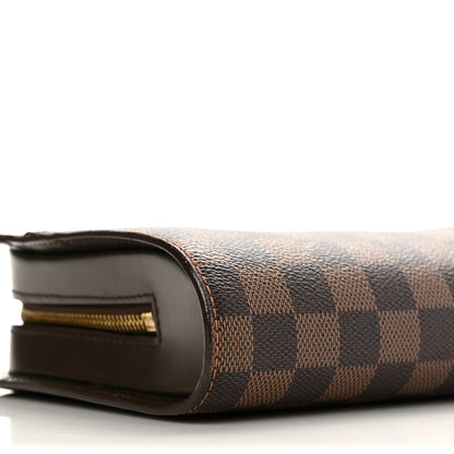 Louis Vuitton Damier Ebene Pochette Saint Louis Clutch 8 of 9