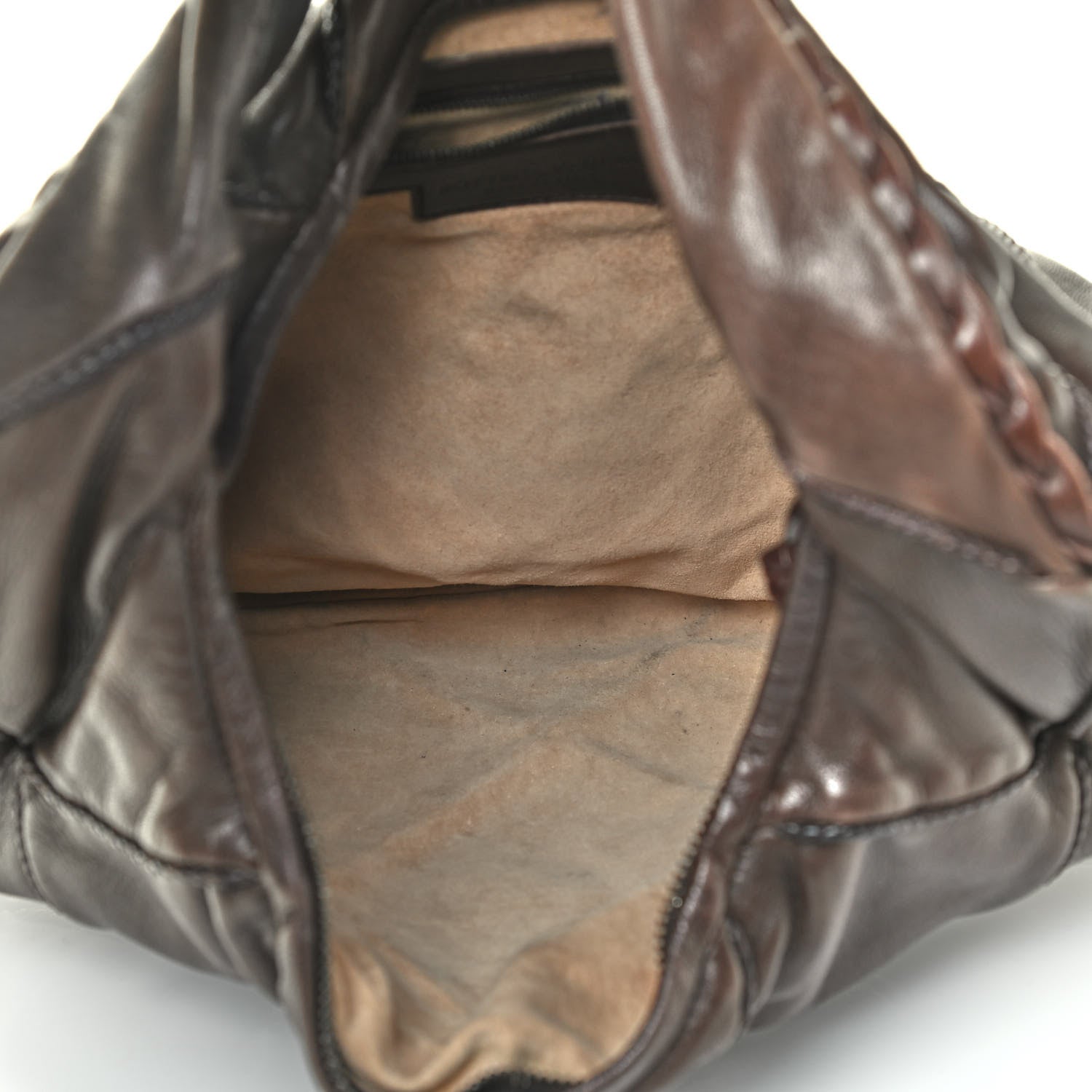 Bottega Veneta Nappa Quilted Medium Veneta Hobo Ebano 4 of 8