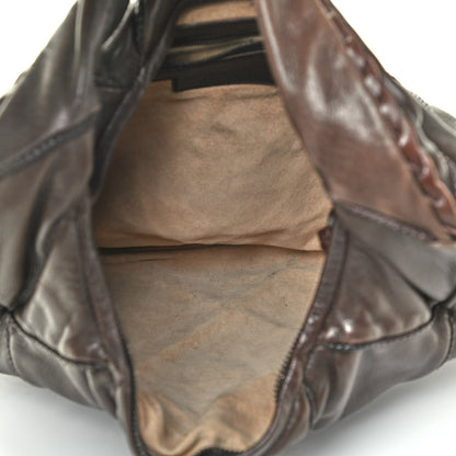 Bottega Veneta Nappa Quilted Medium Veneta Hobo Ebano 4 of 8