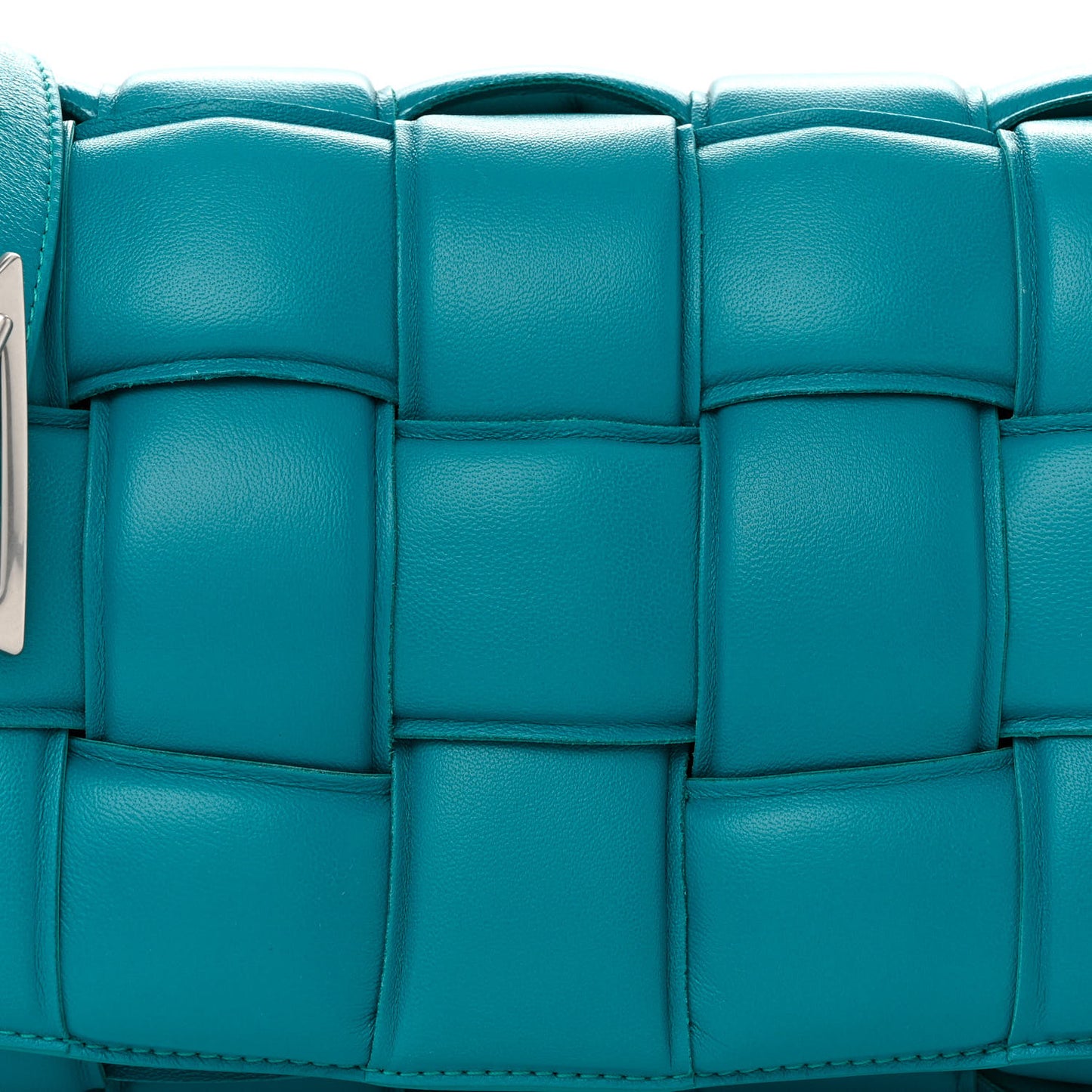 Nappa Maxi Intreccio Padded Cassette Crossbody Bag Blaster