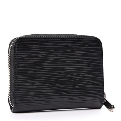 Louis Vuitton Epi Zippy Coin Purse Black 2 of 8