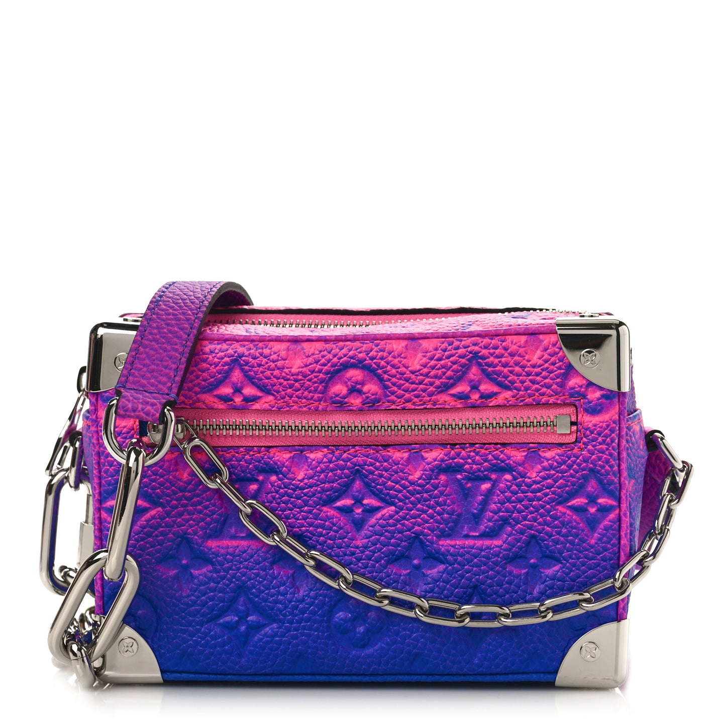 Taurillon Illusion Mini Soft Trunk Bleu Rose