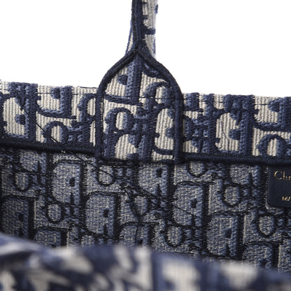 Christian Dior Oblique Book Tote Blue Multicolor 10 of 15