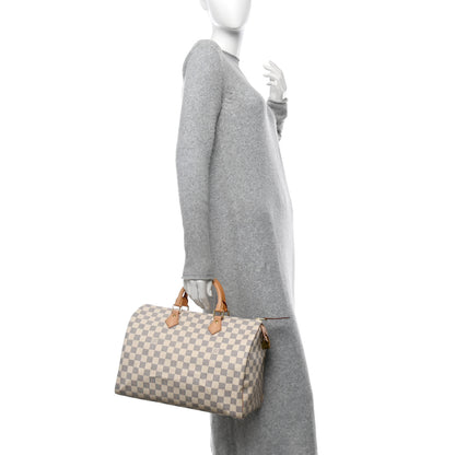 Louis Vuitton Damier Azur Speedy 35 2 of 11