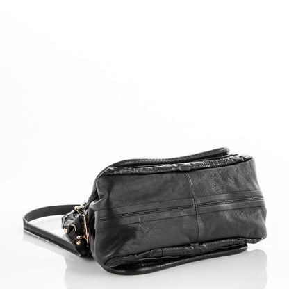 Chloe Python Medium Paraty Black 4 of 6