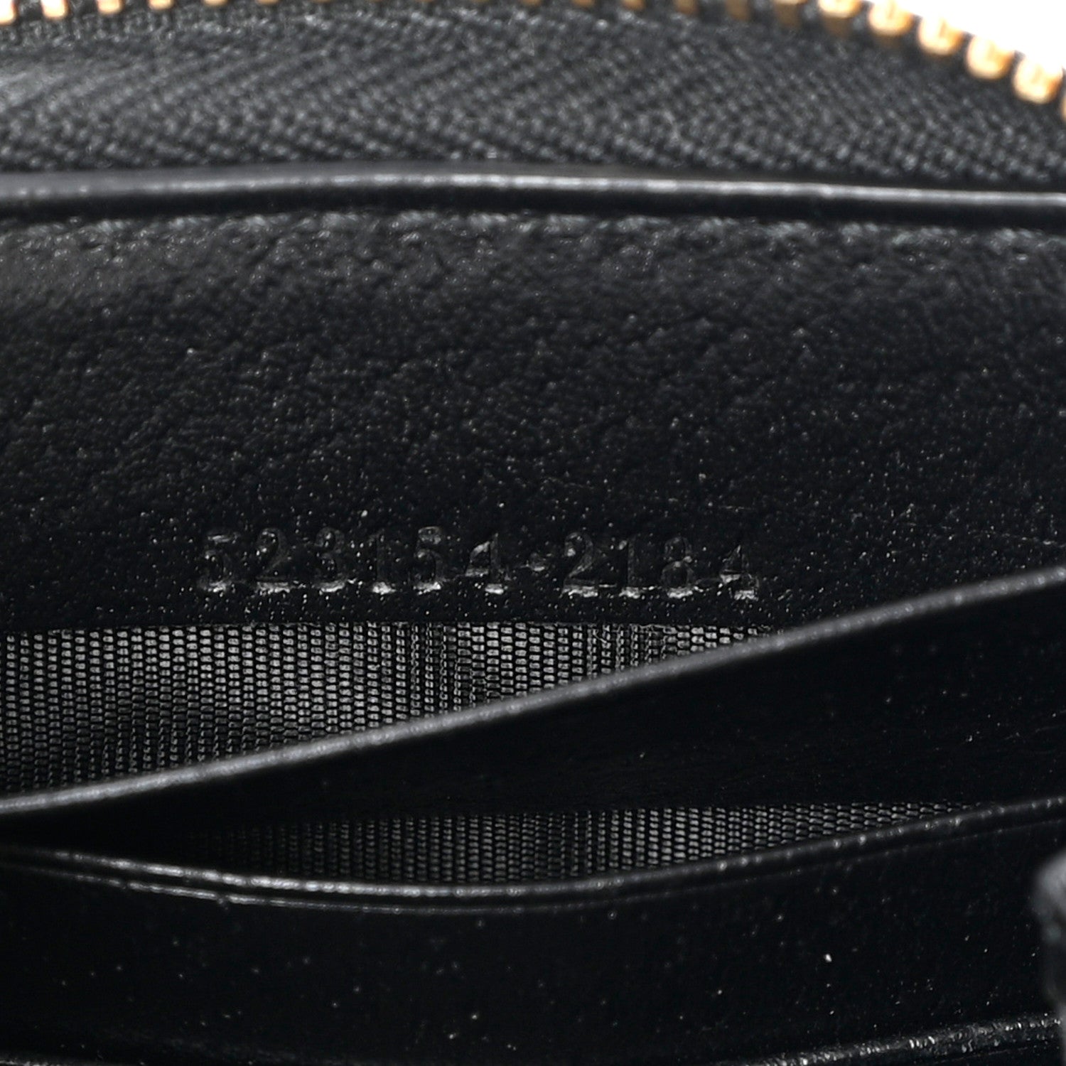 Gucci Calfskin Web Ophidia Zip Around Wallet Black 7 of 11