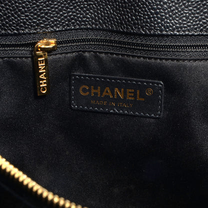 Chanel Caviar Grand Shopping Tote GST Black 7 of 8