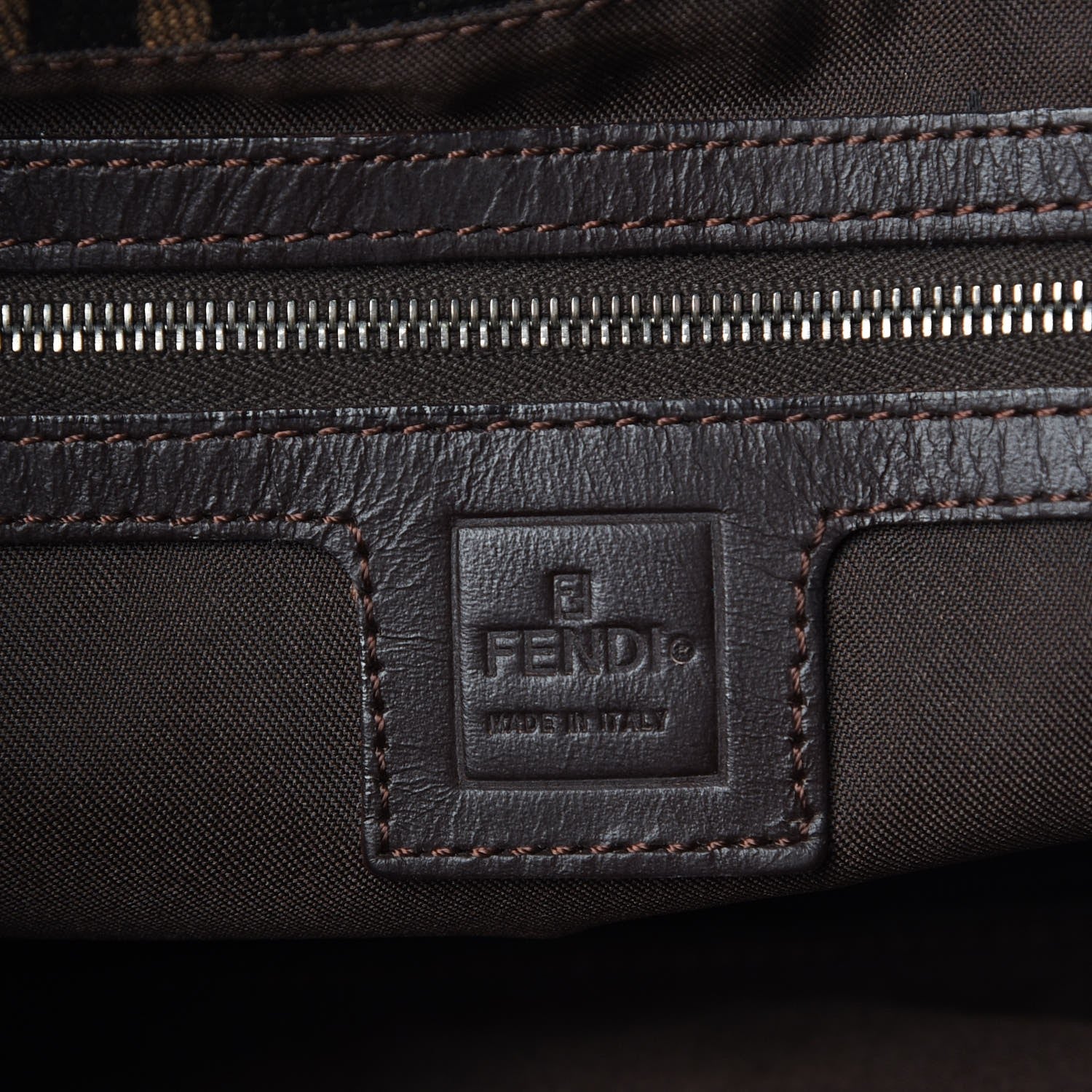 Fendi Zucca Mama Baguette Tobacco 6 of 9