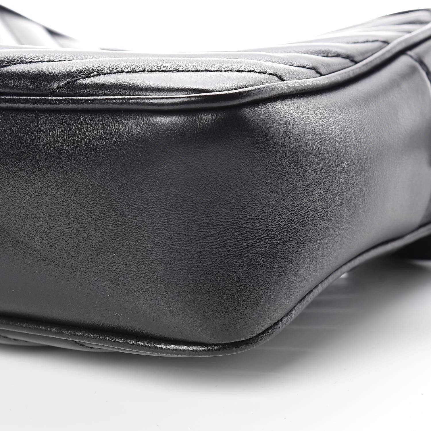 Saint Laurent Calfskin Matelasse Monogram Lou Camera Bag Black 10 of 11
