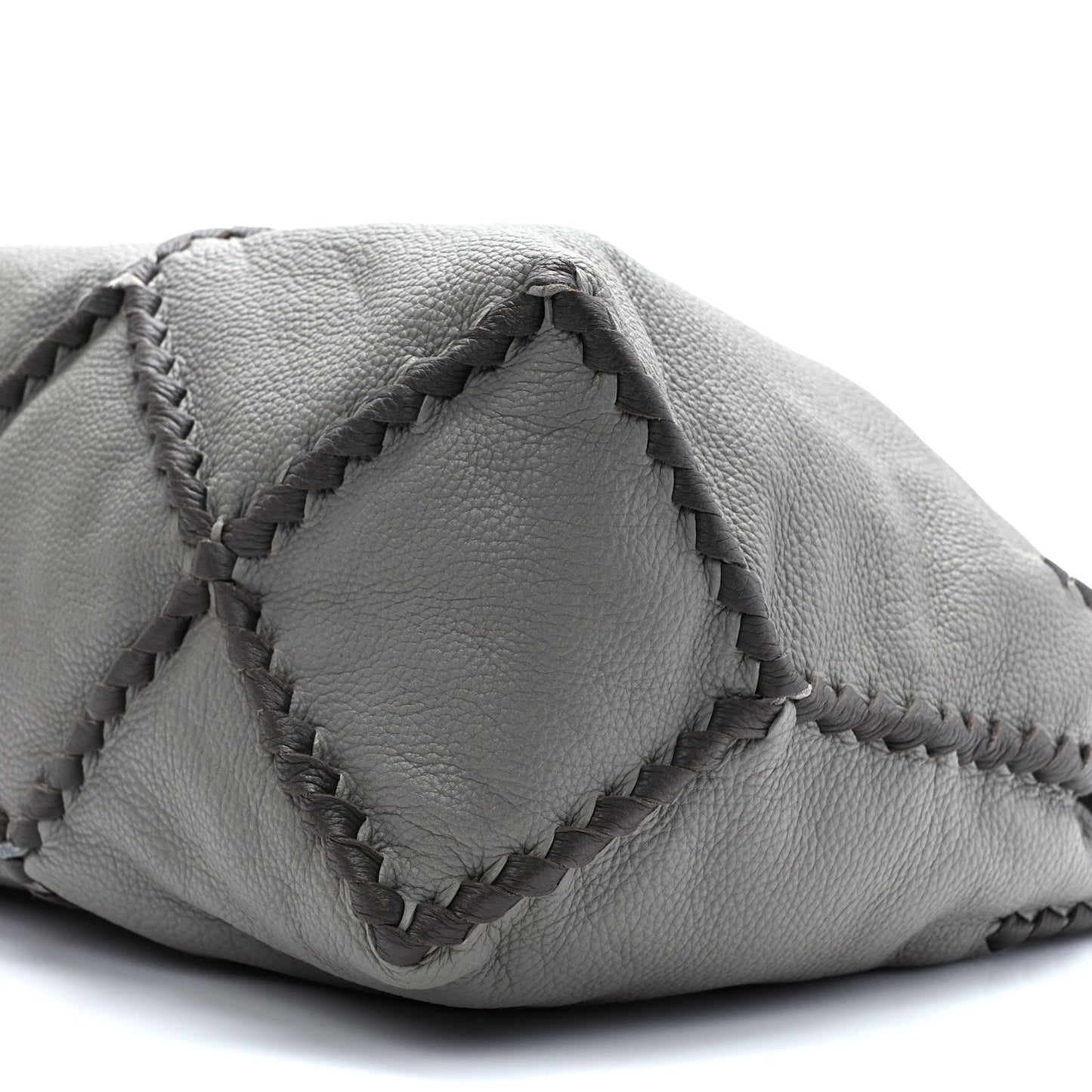 Cervo Lavato Deerskin Hobo Dark Cement New Steel