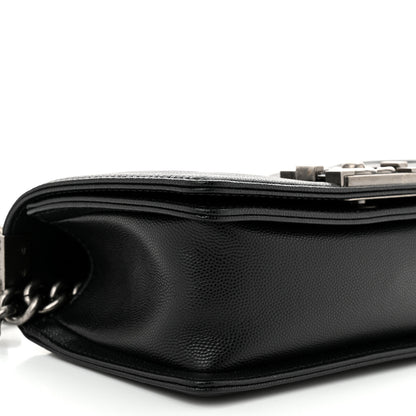 Chanel Caviar Quilted Small Boy Flap Black 10 of 12