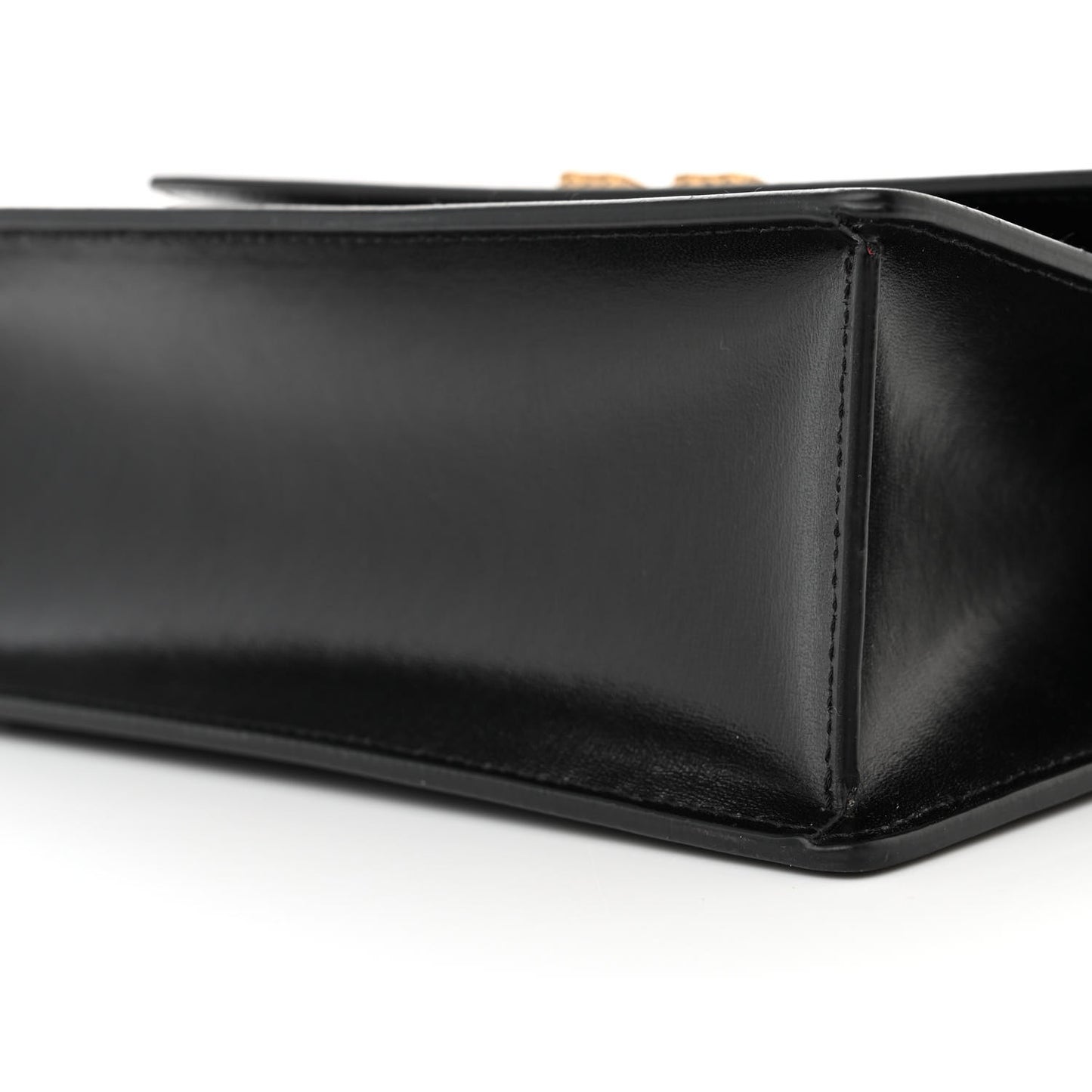 Calfskin Jitney 1.4 Top Handle Bag Black