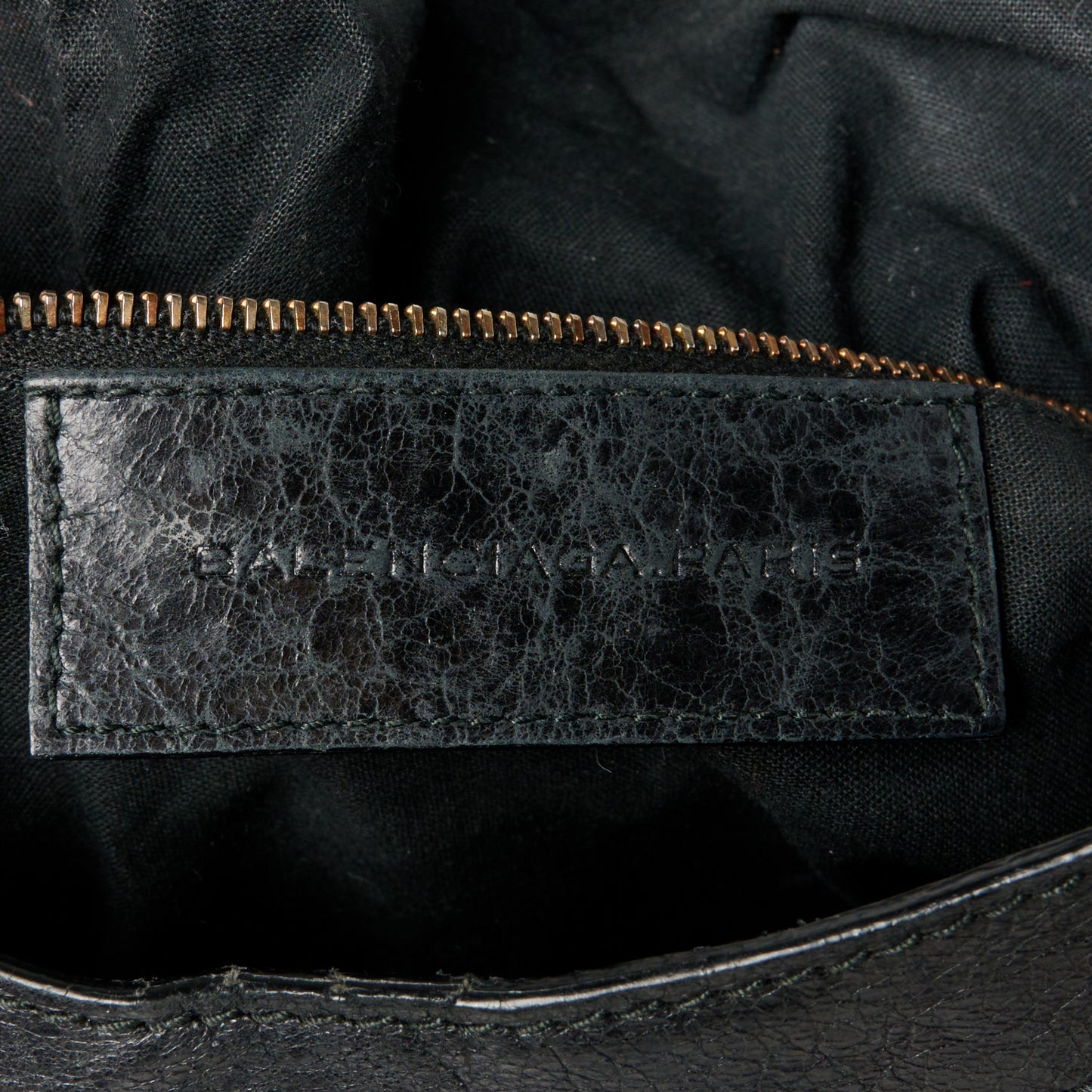 Agneau Giant 12 Rose Gold Hardware Town Black