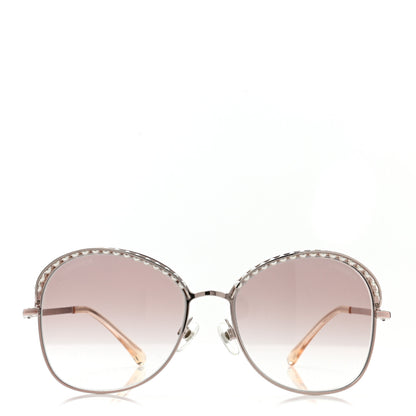 Chanel Pearl Sunglasses 4246-H Pink Gold 2 of 8