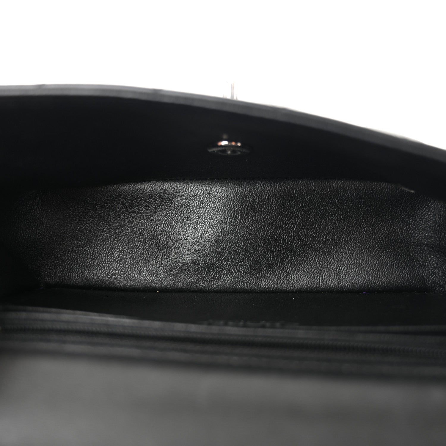 Chanel Lambskin Quilted Mini Rectangular Flap Black 5 of 11